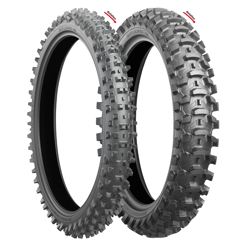 Bridgestone X 10 NHS 90/100 - 16 51M TT (pneu traseiro)
